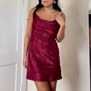 Urban Outfitters cowl neck slip dress